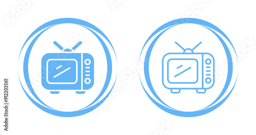  Television Vector Icon