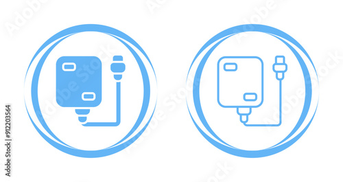 Portable Hard Drive Vector Icon