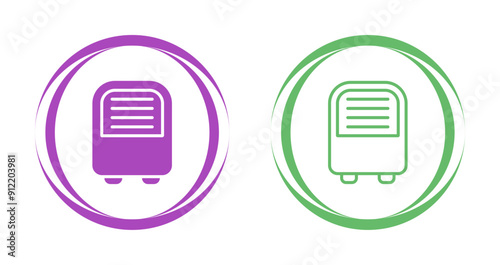 Portable Air Conditioner Vector Icon