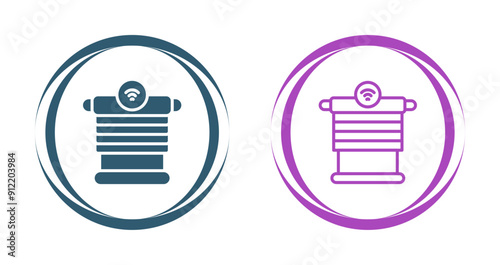 Smart Blinds Vector Icon