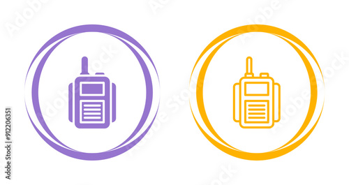 Hand-crank radio Vector Icon
