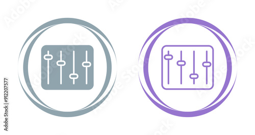 Equalizer Vector Icon