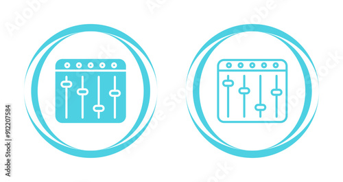 Mixer Vector Icon