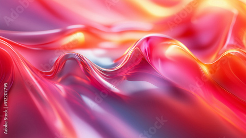 Wallpaper Mural Fluid Glass Abstract Colorful Gradient Torontodigital.ca