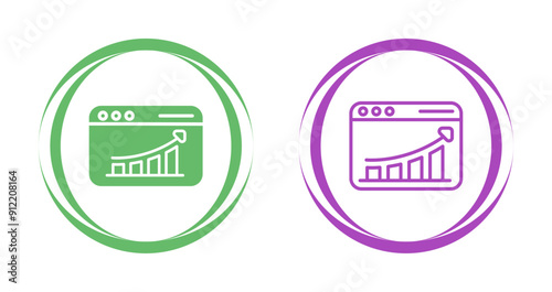 Web Analytics Vector Icon