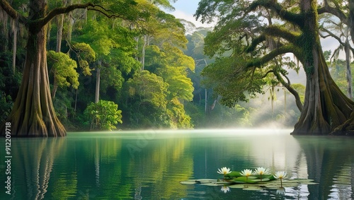 waterfall in the forest