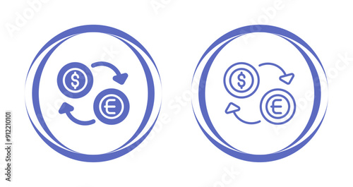 Currency Exchange Vector Icon