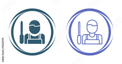 Handyman Vector Icon