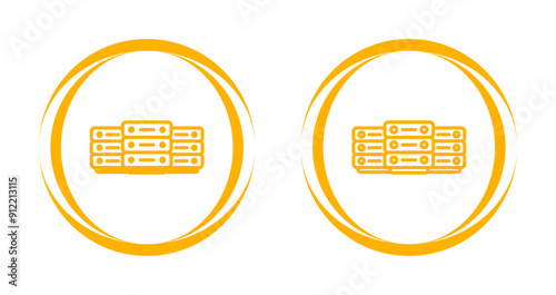 Data Center Vector Icon