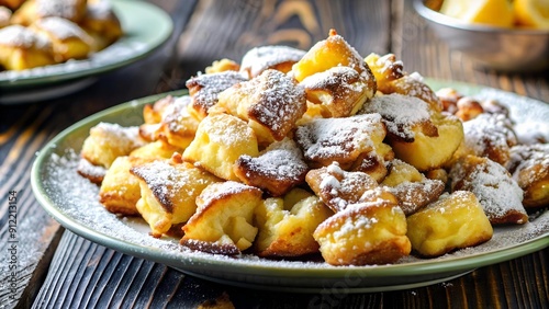 Golden Kaiserschmarrn: A Symphony of Warmth and Texture AI Generated