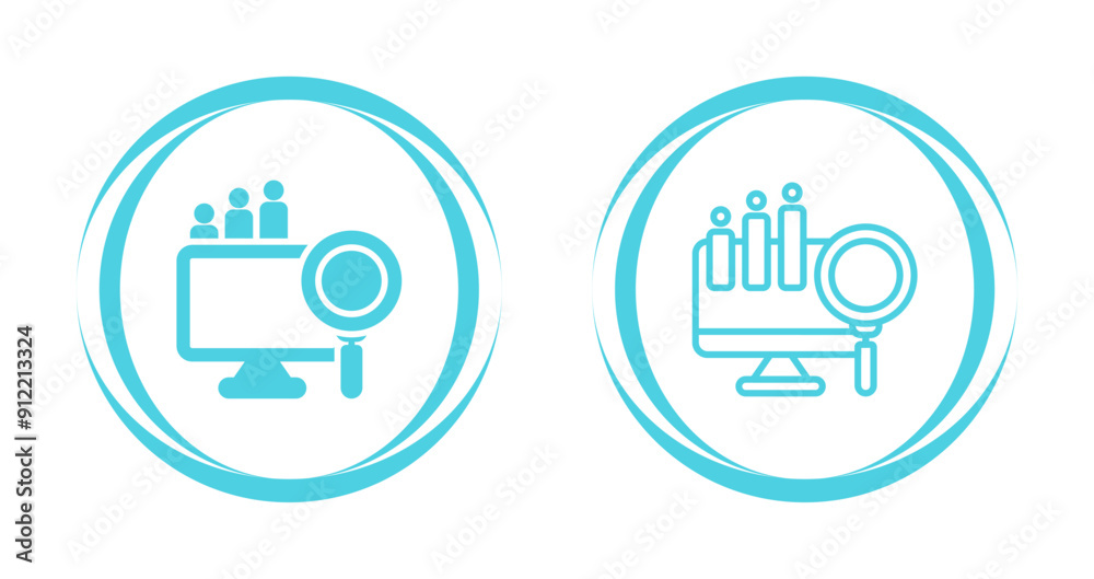 Big Data Analytics Vector Icon Big Data Analytics Vector Icon