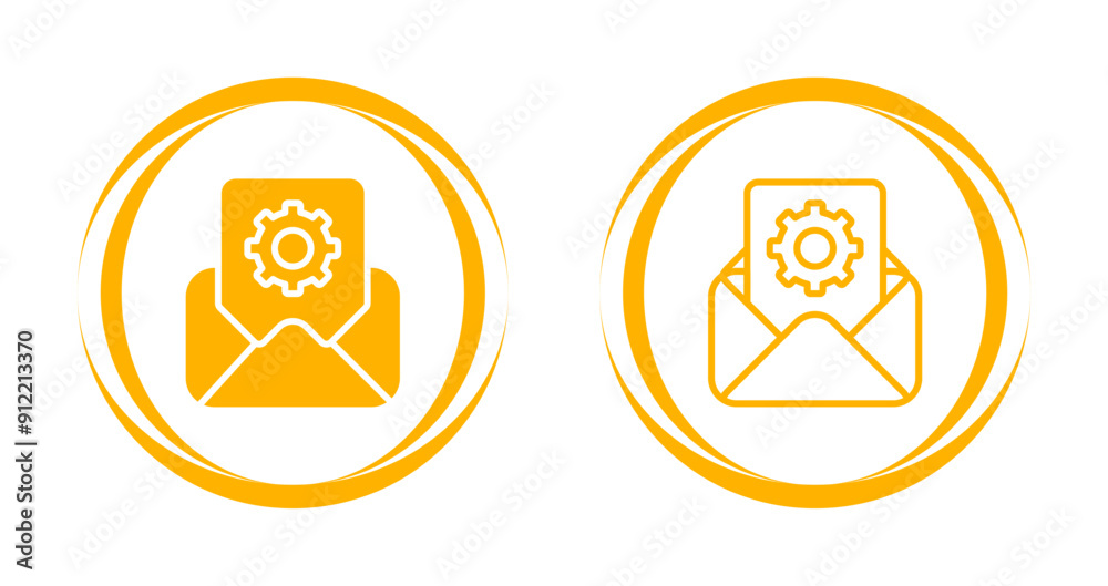 Email Services Vector Icon Email Services Vector Icon