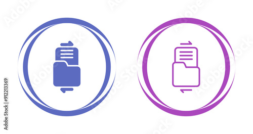 File Sharing Vector Icon