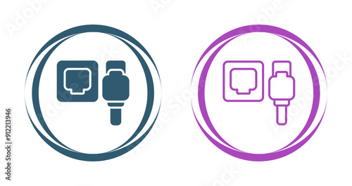 Ethernet Vector Icon
