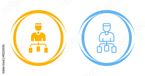 User Flow Vector Icon