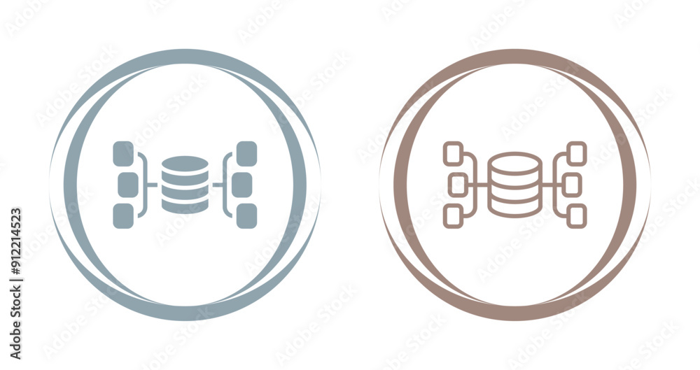 Information Architecture Vector Icon Information Architecture Vector Icon