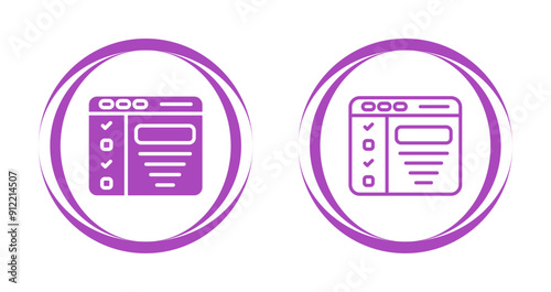 Design Brief Vector Icon