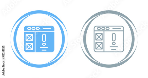 Information Design Vector Icon