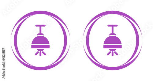 Ceiling Lamp Vector Icon