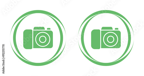 DSLR Camera Vector Icon