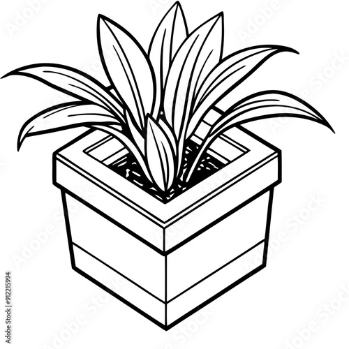 Isometric Plant Pot2