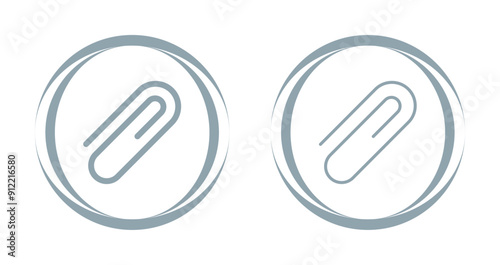 Paperclip Vector Icon