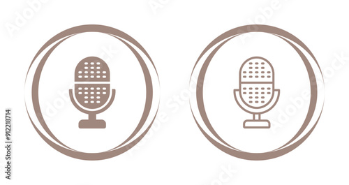 Microphone Vector Icon