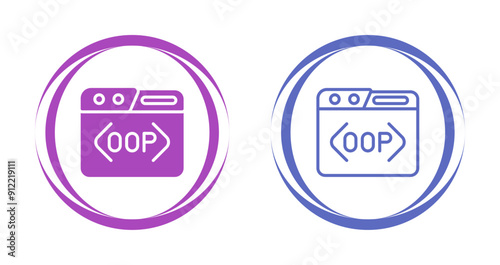 OOP Vector Icon