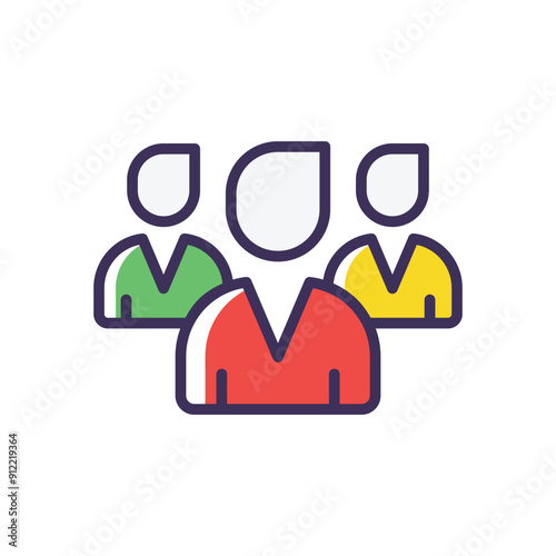  Election Candidates vector icon