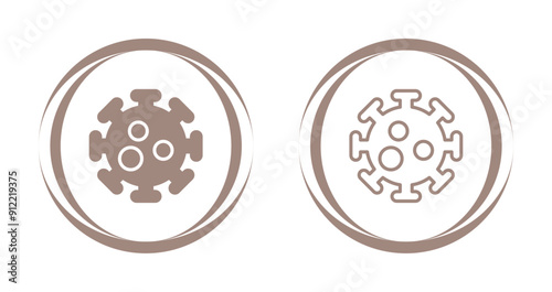 Virus Vector Icon