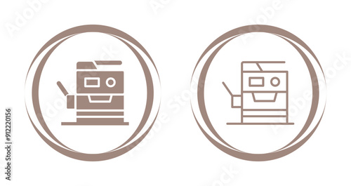 Copy Machine Vector Icon