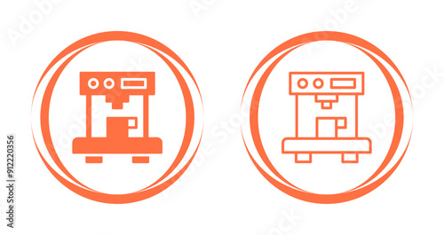 Coffee Machine Vector Icon
