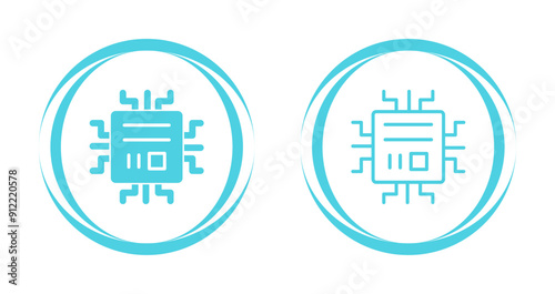 Microchip Vector Icon