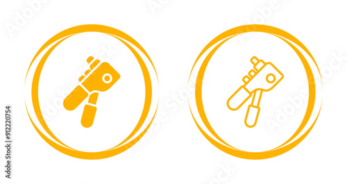Rivet gun Vector Icon
