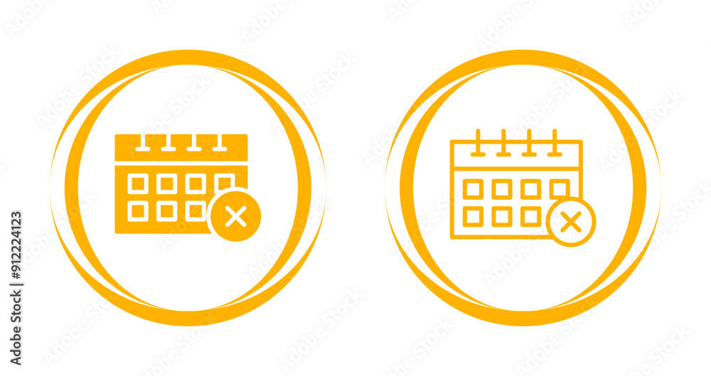 Canceled Vector Icon Canceled Vector Icon