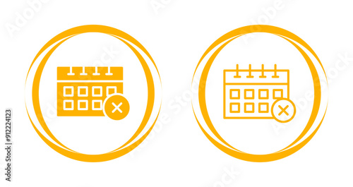 Canceled Vector Icon