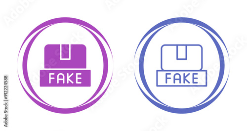 Counterfeit Products Vector Icon