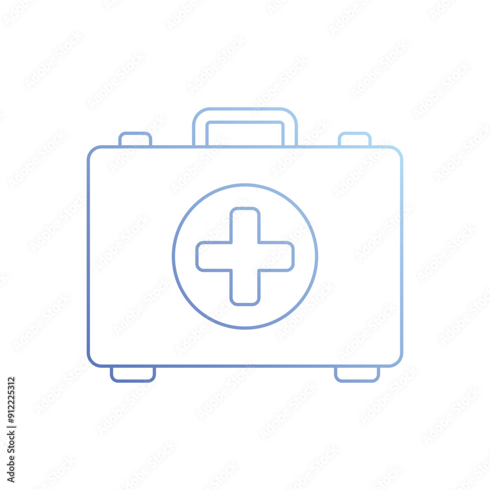 First aid kit vector icon First aid kit vector icon