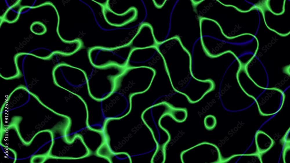 Abstract line light animation like in outer space Abstract line light animation like in outer space