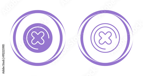 Cross Vector Icon