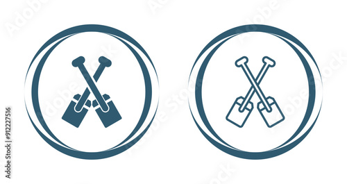 Oar Vector Icon