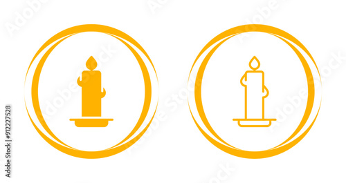 Candle Vector Icon