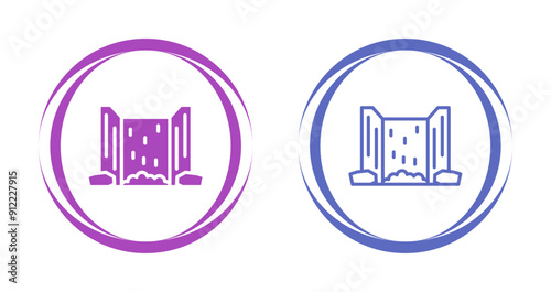 Waterfall Vector Icon