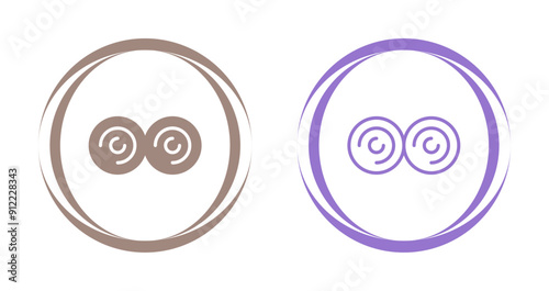 Hay Bale Vector Icon