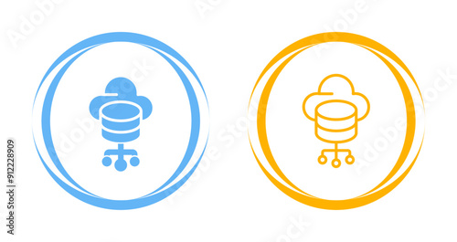 Cloud Storage Vector Icon