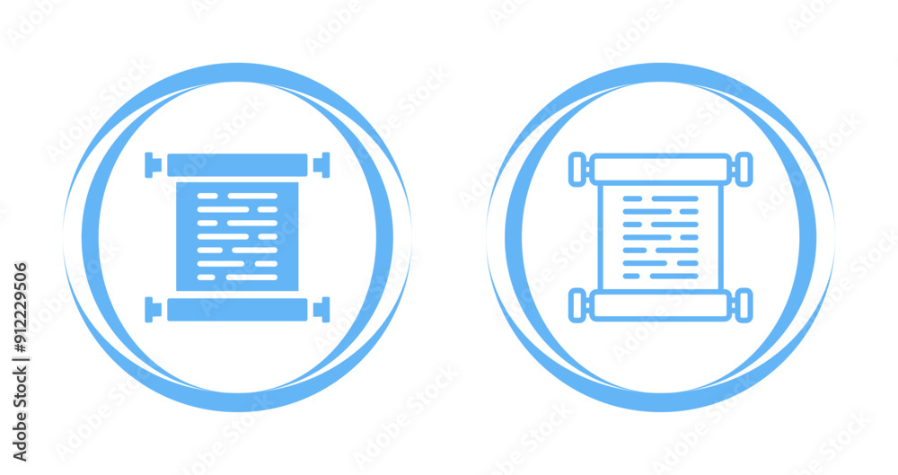 Scroll Vector Icon Scroll Vector Icon