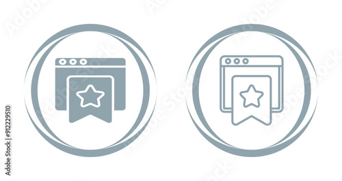 Bookmark Tabs Vector Icon