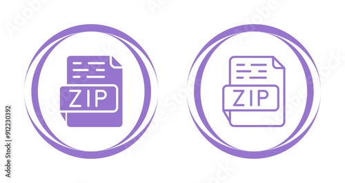 ZIP Vector Icon