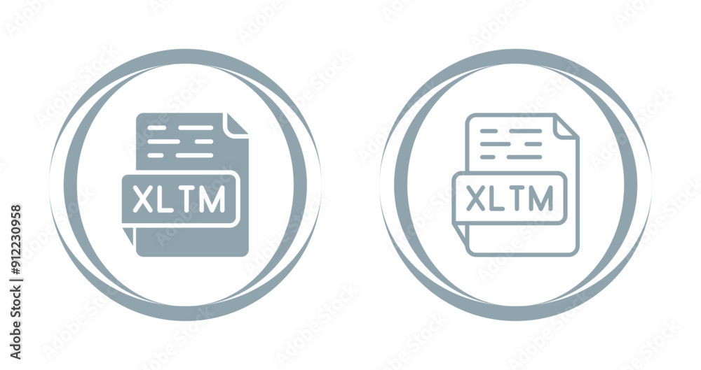 XLTM Vector Icon XLTM Vector Icon