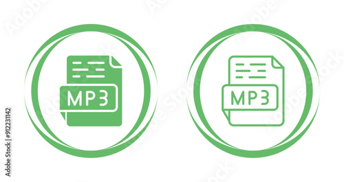 MP3 Vector Icon